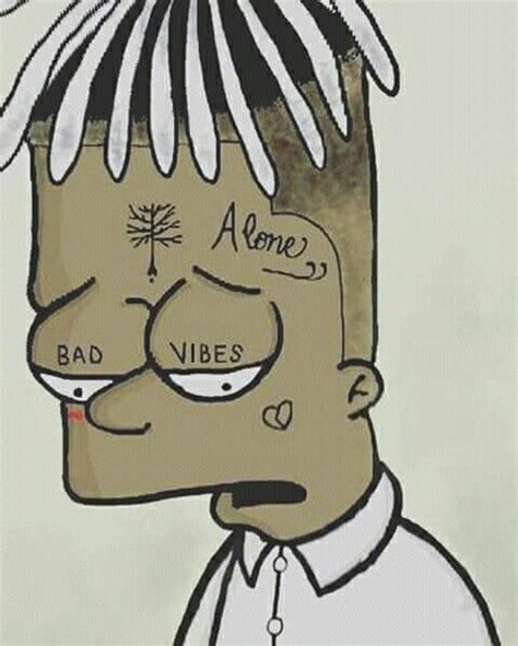 Xxxtentacion Rapper Bart Simpson