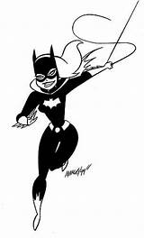 Batgirl Superheroes Catwoman sketch template