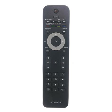 replacement tv remote control  philips pflf television walmartcom walmartcom