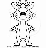 Jackalope Coloring Pages Clipart Illustration Royalty Thoman Cory Template sketch template