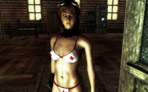 sexy cassidy as nurse at fallout new vegas mods and