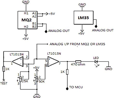 circuit diagram   sensor module  scientific diagram