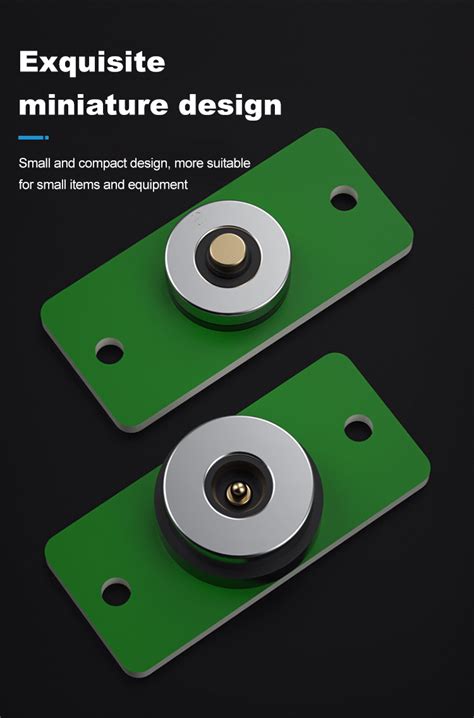 Magnetic Connector Female And Male Pogo Pin Charging Thin