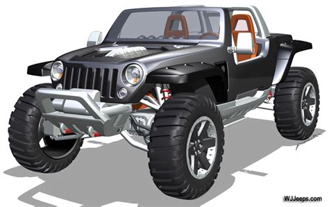 jeep grand cherokee wk jeep hurricane concept