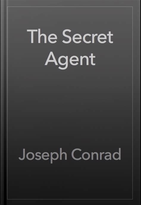review  joseph conrads   secret agent sir helder amos
