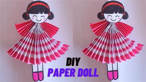 paper doll  fun  easy craft project