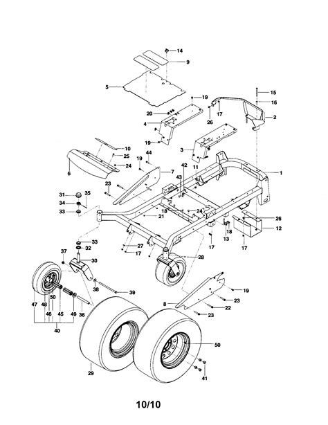 husqvarna  turn riding mower parts model mz sears partsdirect