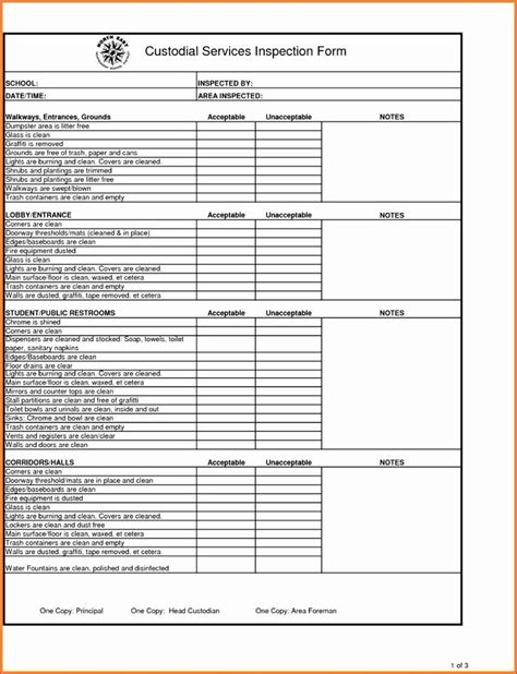 inspection report template xls  professional templates checklist template spreadsheet