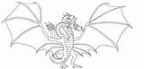 Ghidorah King Adora Godzilla Mecha sketch template
