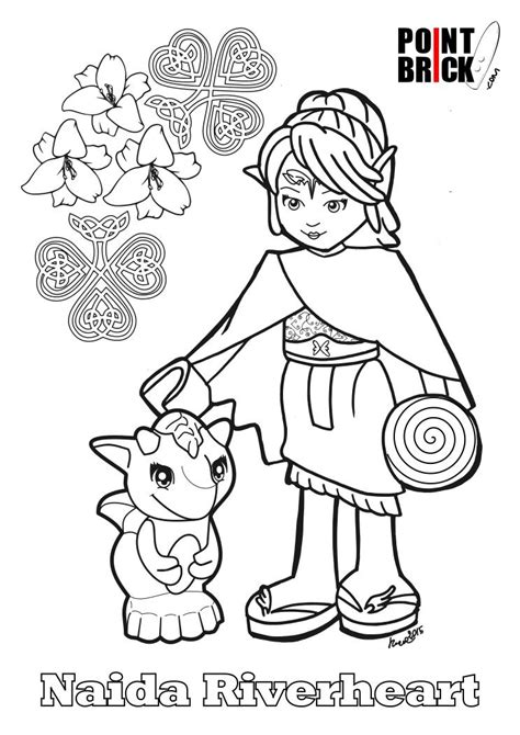lego elves coloring pages coloring home