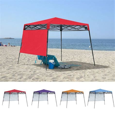 portable shade canopy  pop  gazebo beach garden outdoor sidewall party tent portablecanopy