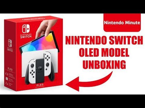 nintendo switch oled model official unboxing switchupdates