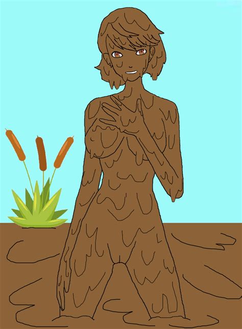 Rule 34 Atlus Breasts Covered In Mud Edit Female Mud Muddy Naked