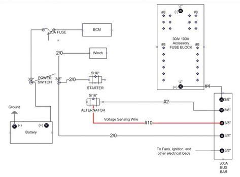 sherila  chevrolet chevy  wire alternator wiring diagram pin  wires