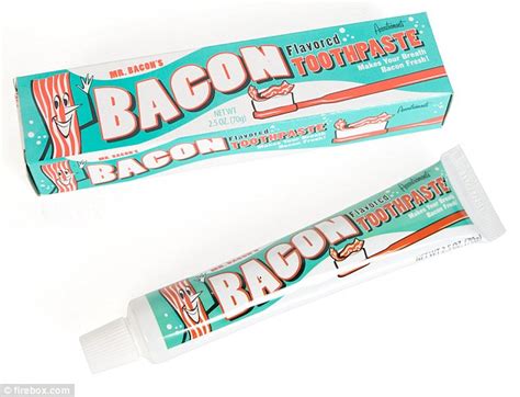 Bacon Pickle Or Cupcake Toothpaste Daily Mail Online