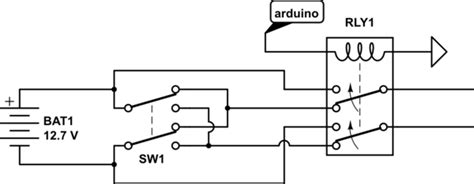 relay implement  dpdt switches  arduino electrical engineering stack exchange
