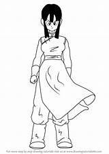 Chi Dragon Ball Draw Drawing Step Tutorials Drawingtutorials101 Anime Manga sketch template