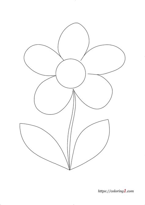petals flower coloring pages   coloring sheets  flower