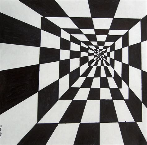 art  ohs optical illusions   drawing class