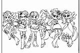 Equestria Coloring Pages Pony Little Girl Girls Print Printable Getcolorings Colo Color Getdrawings sketch template