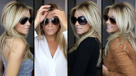 Styling Sunglasses For All Face Shapes Youtube