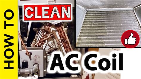 clean   ac evaporator coil youtube