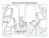 Jesus Coloring Temple Boy Bible Activities Where Pages Printable Sunday School Para Kids Story Niños Activity Young Colorear Sundayschoolzone Pdf sketch template
