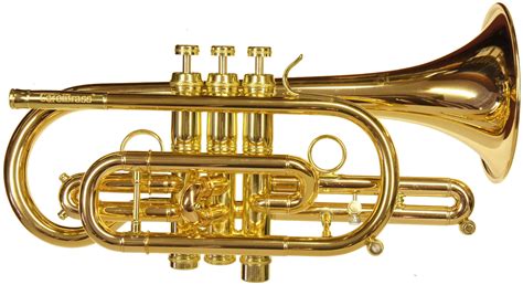 hand carol brass  cornet