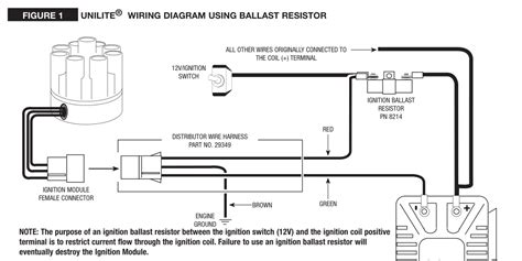 ignition coil ballast resistor wiring diagram collection