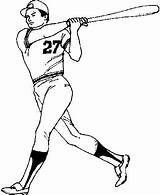 Baseball Beisbol Honkbal Slagman Kleurplaten Besibol Jogando Softball Coloear Enggan Tangan Colorier Animaatjes Stemmen Kewl Erstellen sketch template