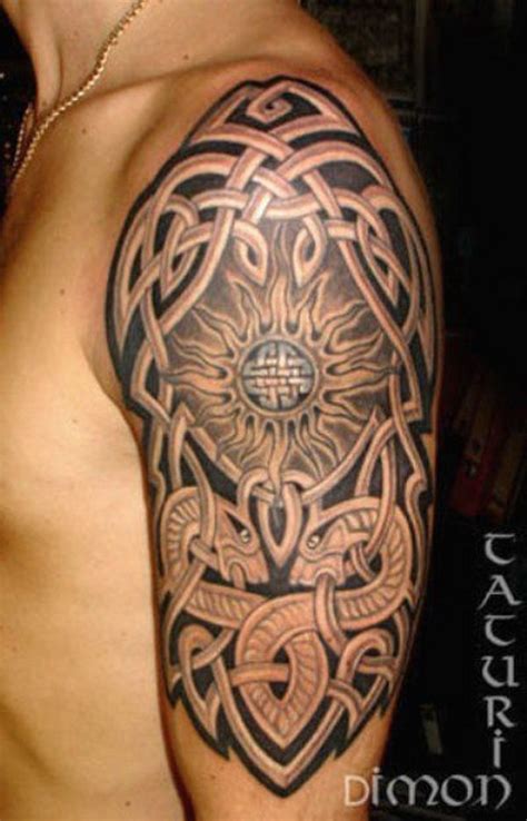 awesome  sleeve tattoo designs