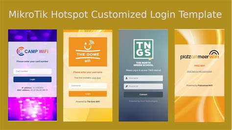 Mikrotik Hotspot Login Page Template Responsive Free Download