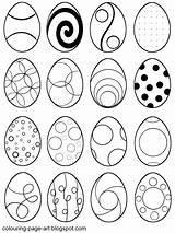 Easter Egg Template Pages Coloring Colouring Eggs Printable Dragon Pattern Multiple Designs Patterns Drawing Sheet Spotted Small Clipart Stencil Kids sketch template