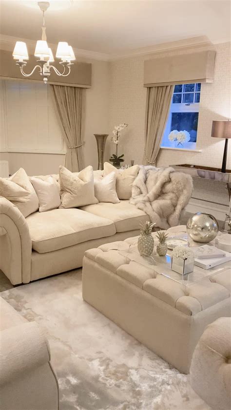 cream  white living room artofit