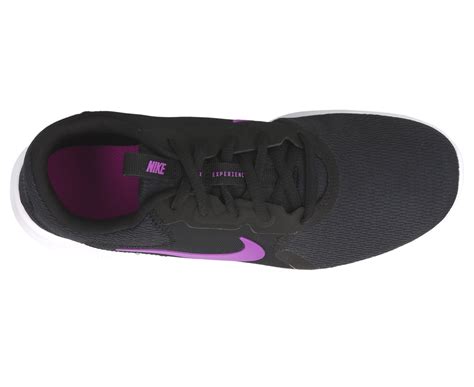 Nike Womens Flex Experience Rn 9 Running Shoes Black Vivid Purple