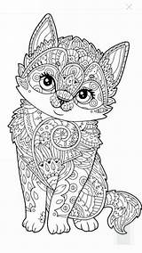Coloring Pages Adult Printable Colouring Adults Cute Cats Kitten Decisions Hilariously Poor Made Who sketch template