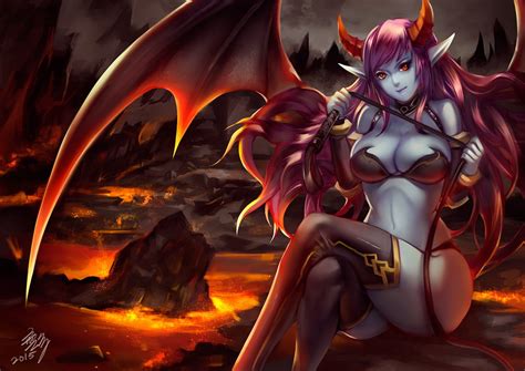 succubus by wuduo on deviantart