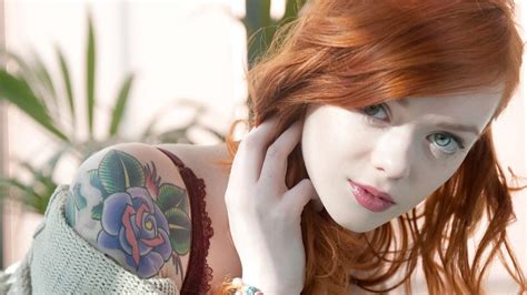 redhead women tattoo wallpapers hd desktop and mobile backgrounds