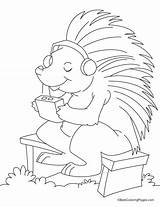 Coloring Pages Porcupine Lavagirl Sharkboy Boy Little Getdrawings Clipart Canadian Library Popular Getcolorings sketch template