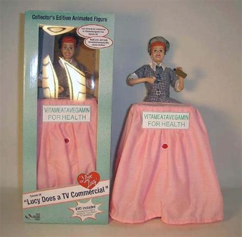 Lucy Vitameatavegamin Animated Doll Plus Dvd Lucille Ball