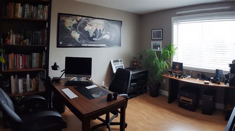 home office  great view background picture   office
