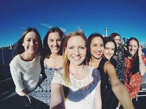 Women Group Selfies