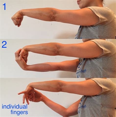 stretch   week simple wrist flexion stretch athletico