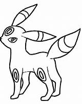 Umbreon Pokemon Coloring Pages Espeon Color Printable Kids Vaporeon Colouring Yugioh Eevee Print Genesect Super Board Adults Sheets Downloadable Pokémon sketch template