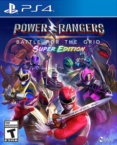 buy power rangers battle   grid super edition playstation