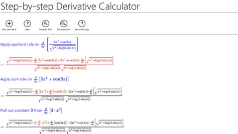 derivative calculator software    windows android downloadcloud