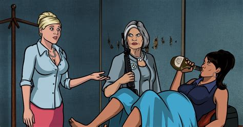 Archer Stars Judy Greer Amber Nash And Adam Reed On How It Became A