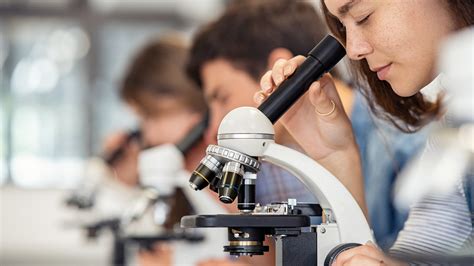 microscopes  students   science