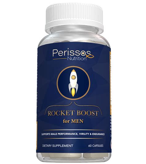 Perissos Nutrition Rocket Boost Enhancement Pills For Men 60 Capsules