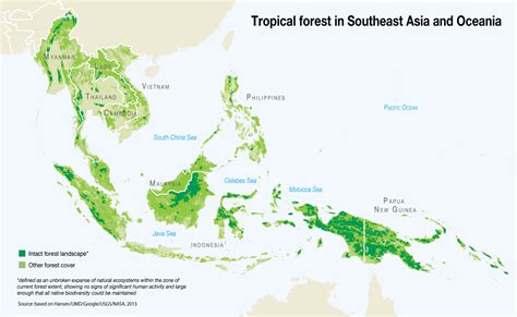 tropical forest in southeast asia and oceania grid arendal